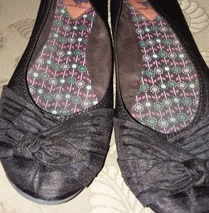 Rocket Dog Brown Thai silk Flats